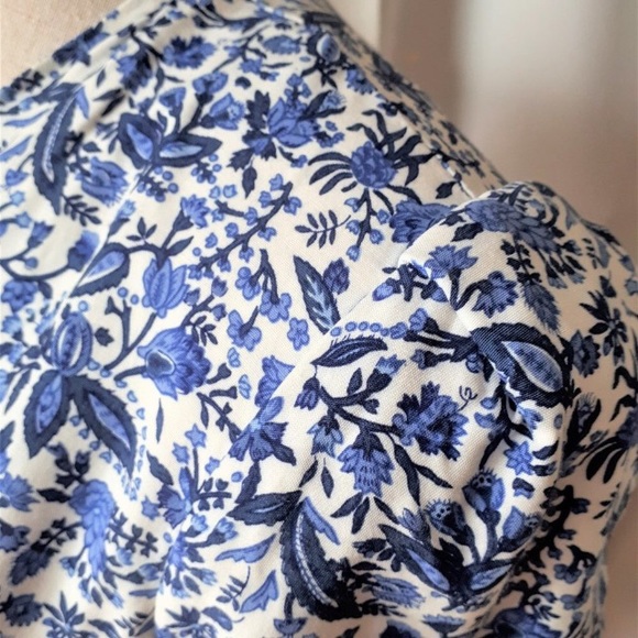 Vintage 1980s Synthesis Rayon Dress Size 6 - Picture 4 of 8